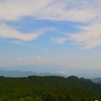 鈴鹿方面
高層雲がいい感じ