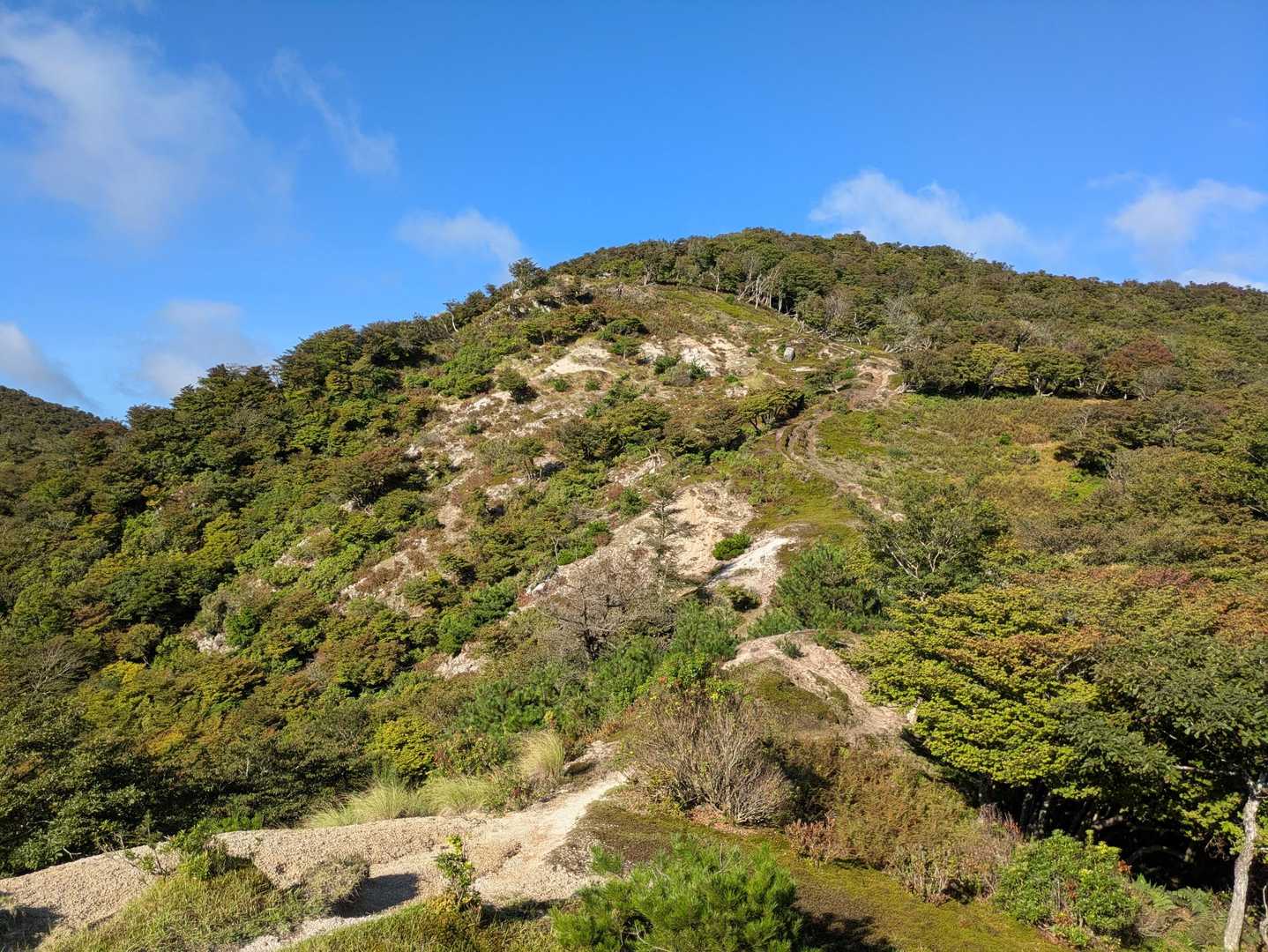 石榑峠-三池岳-八風峠-中峠-仙香山-釈迦ヶ岳 往復コースの写真