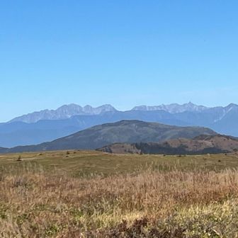穂高連峰〜槍ヶ岳