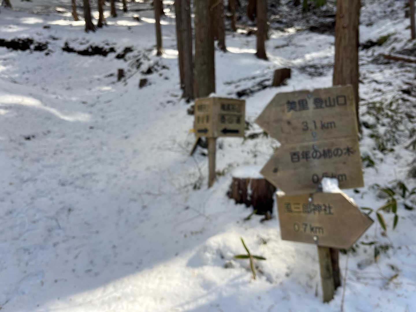 だんだんと雪❄️が深くなってきた〜😆😆😆