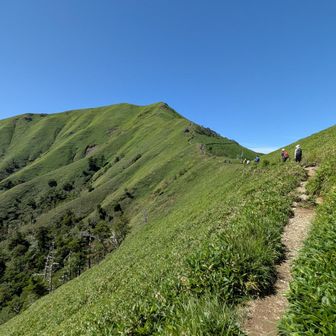山の日、天気もよく大勢の登山者で賑わってました🏞️