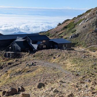 閉店間近の天狗山荘