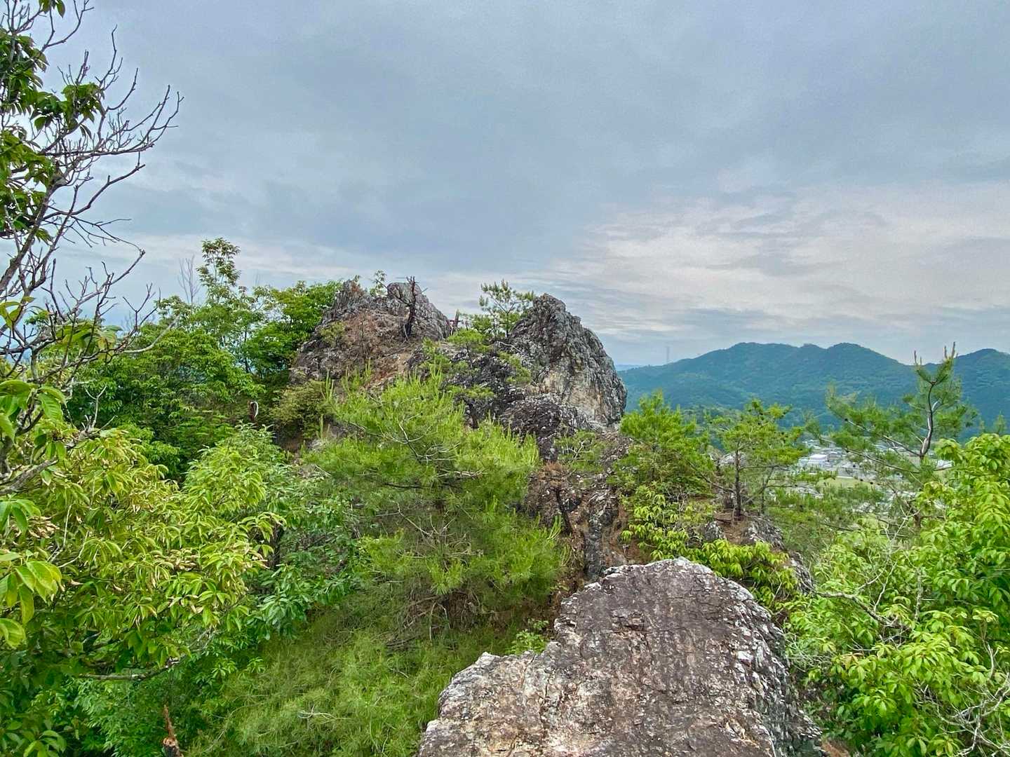 あれが座禅岩？