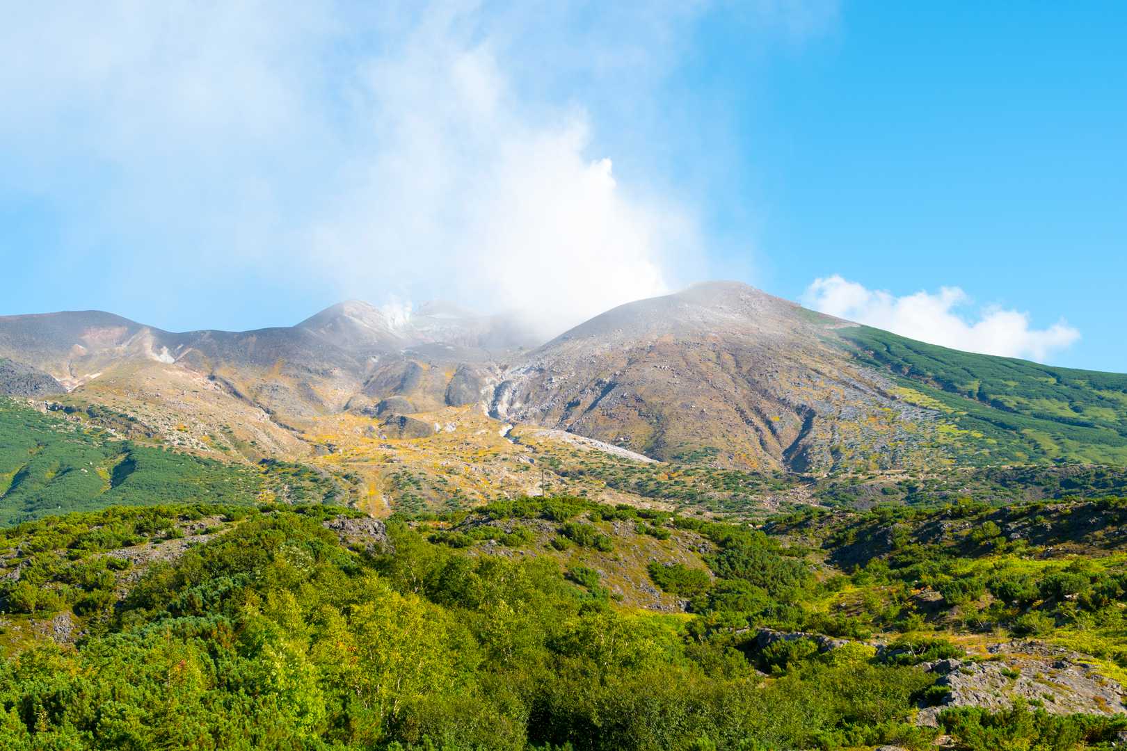 十勝岳の写真