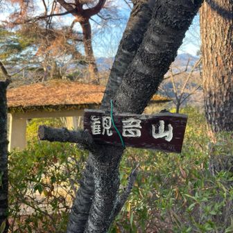 観音山山頂です。
ぐんま百名山です。