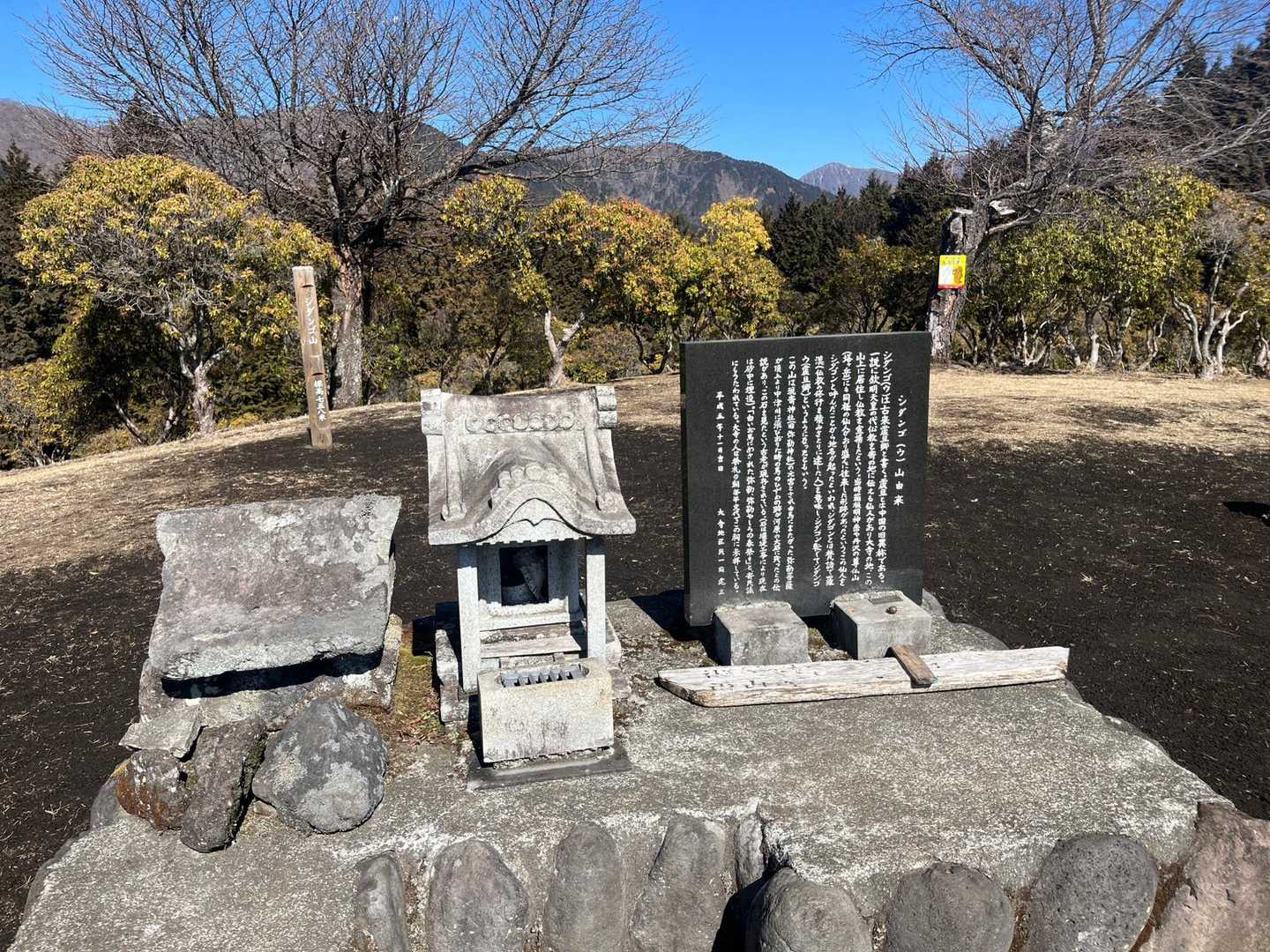 寄バス停-シダンゴ山登山口-シダンゴ山-ダルマ沢ノ頭-桜丸 周回コースの写真