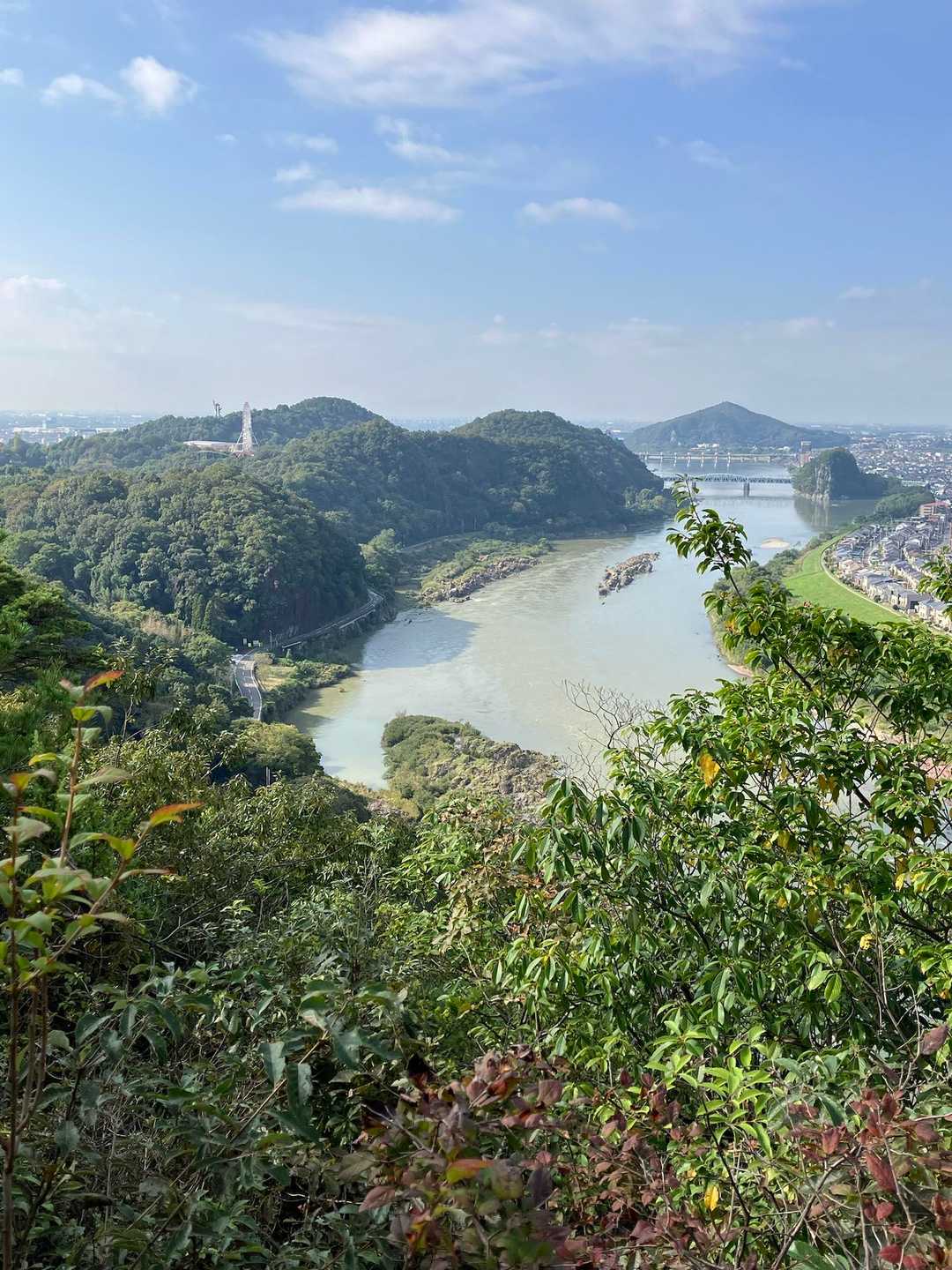 寂光院-継鹿尾山-石原登山口-大平山 縦走コースの写真