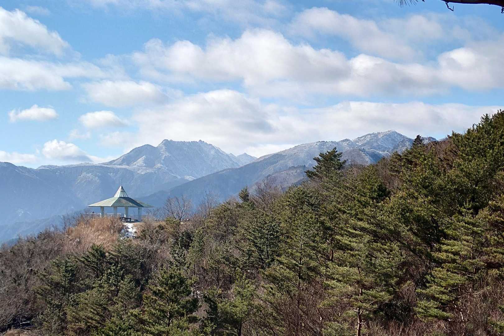 二つ岳が見えました✨
