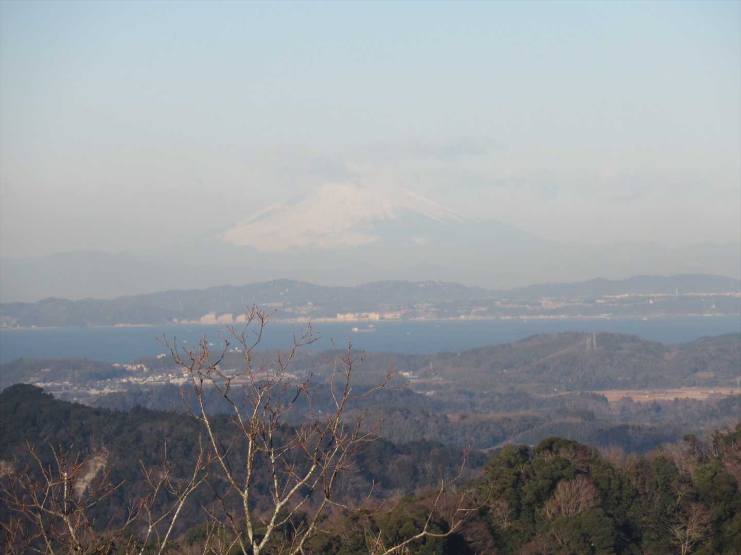 富士山も見えます