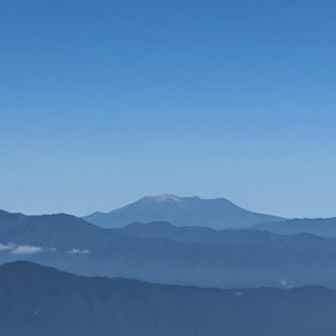 先週登った御嶽山