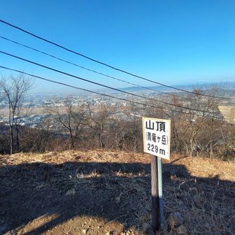 登頂　
電線、邪魔ァ！