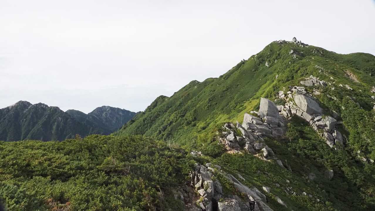 中央アルプス縦走（木曽駒ヶ岳〜空木岳） の写真 40