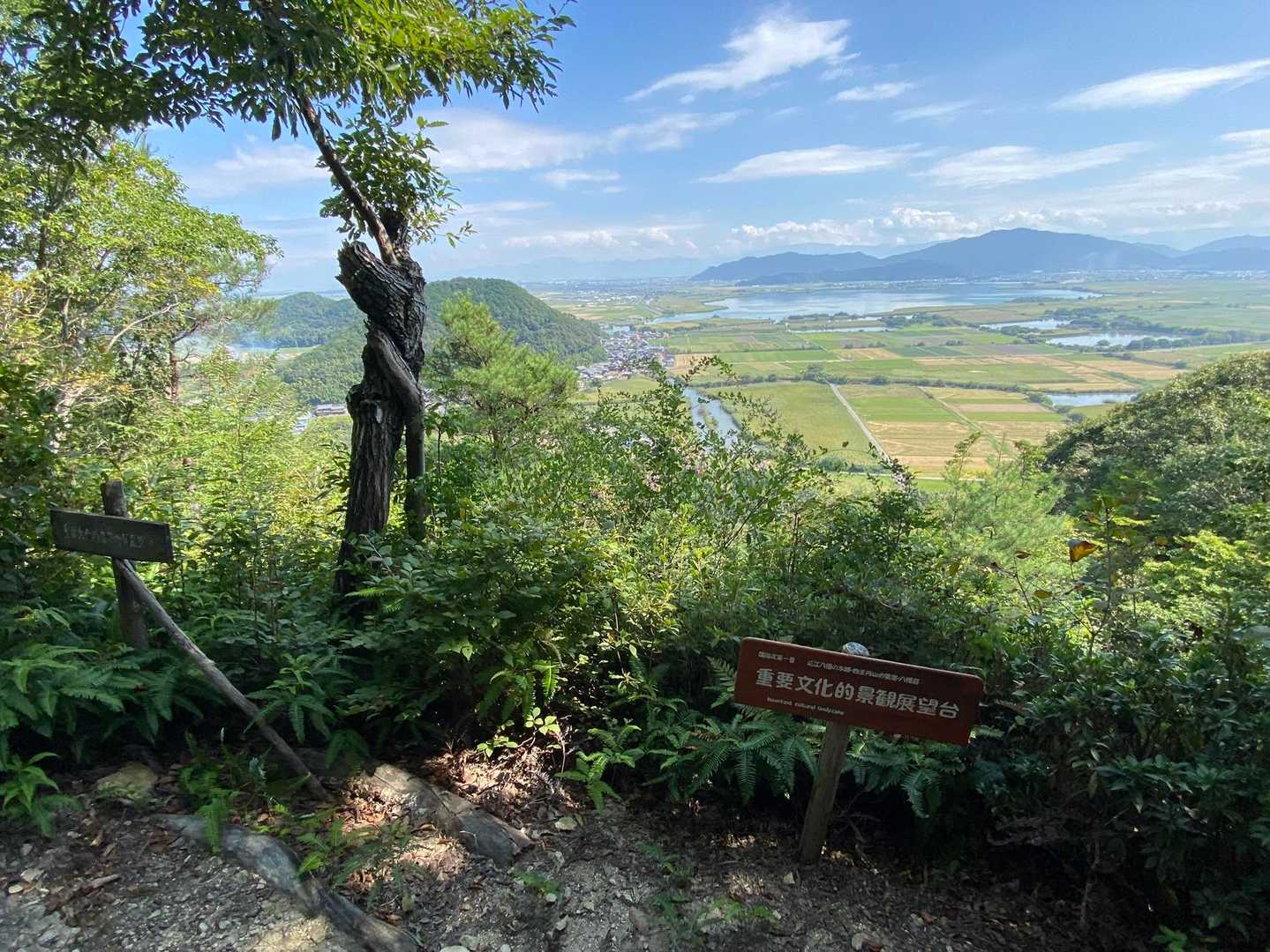 百々神社登山口-岩崎山-鶴翼山-西ノ丸-八幡神社登山口 縦走コースの写真