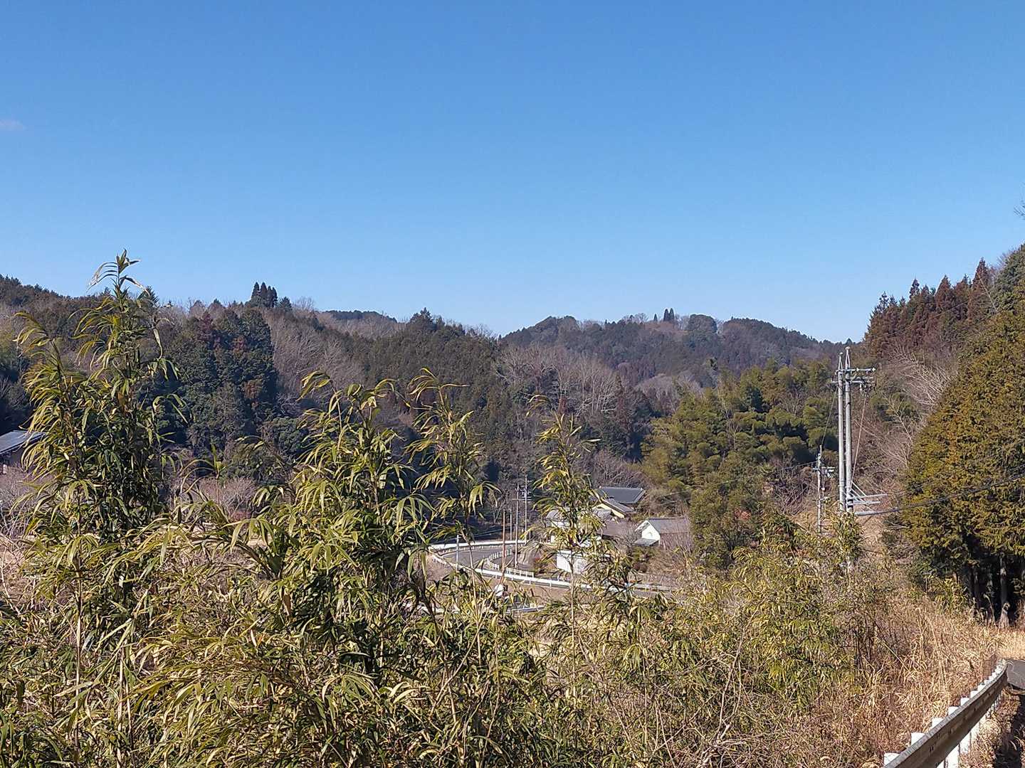 蚕霊山 往復コースの写真