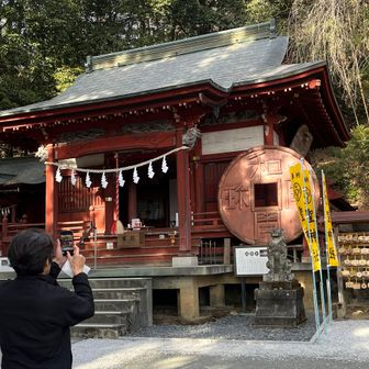 続いて本日のお目当てその2
聖神社
ここは銭神様と呼ばれてるお金にまつわる神社です

