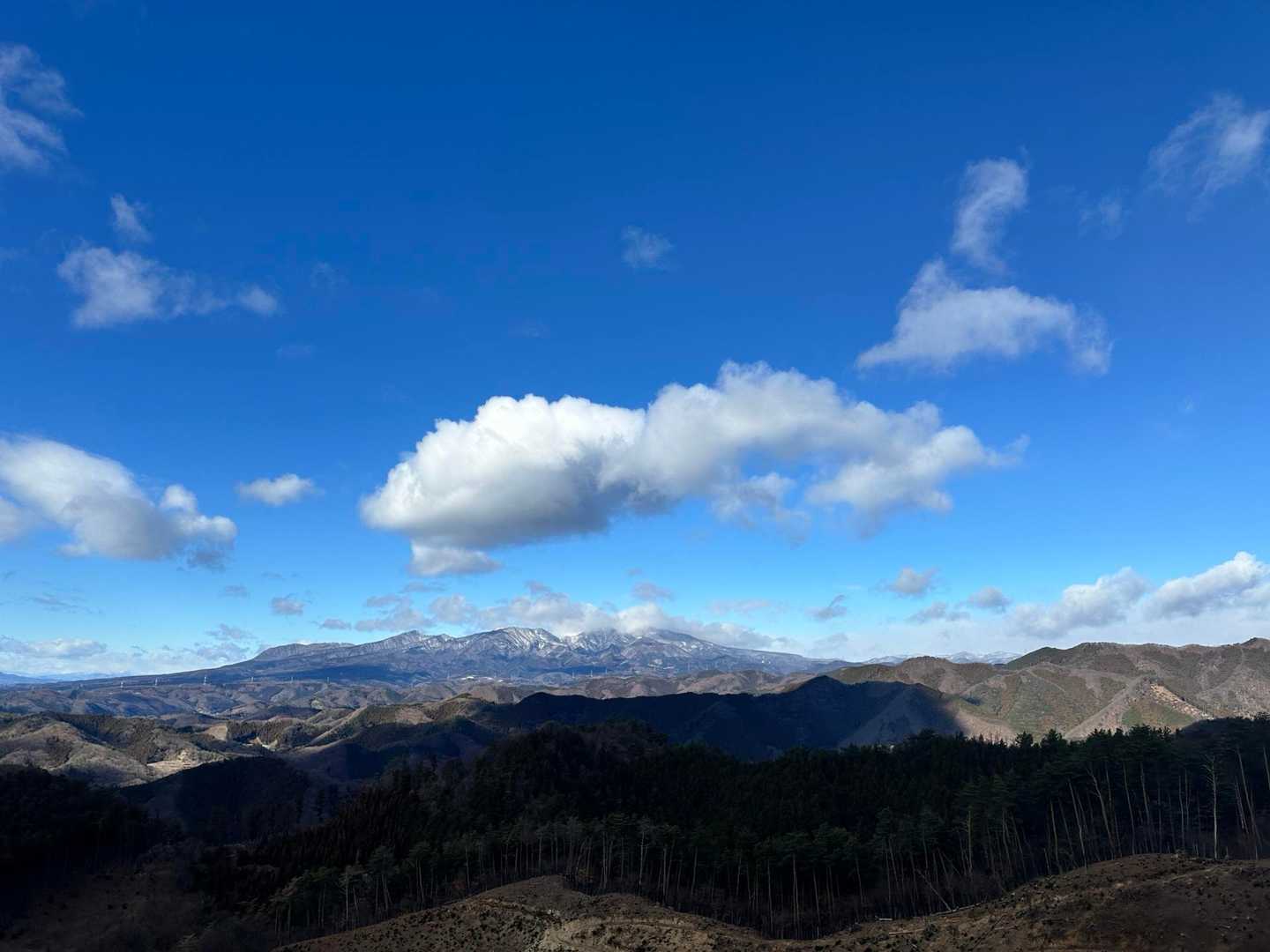吾妻山入り口-吾妻山登山口-吾妻山-岩木戸山-萓野山 往復コースの写真