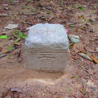 三等三角点
点名：菅野
標高＝352.96 m