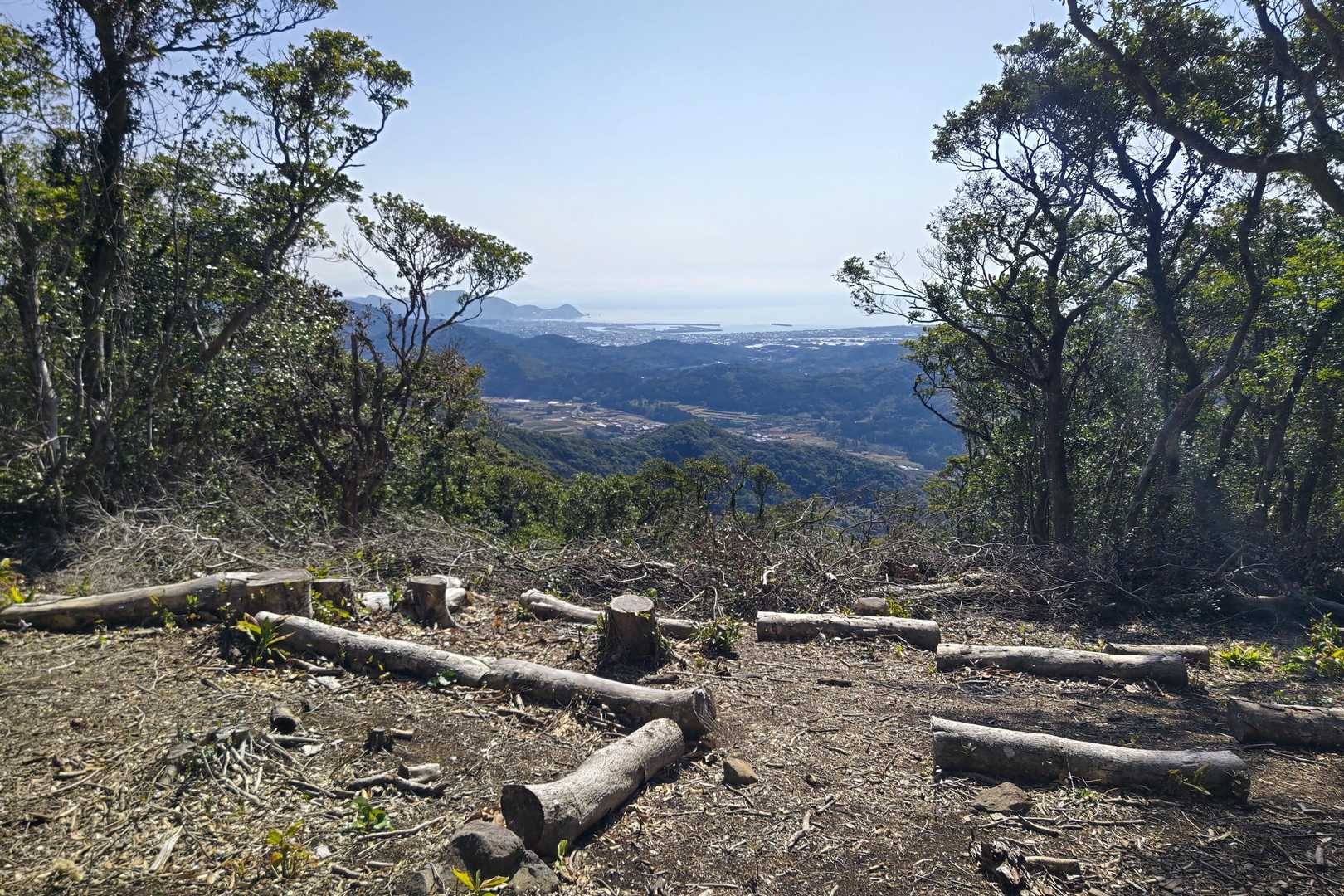 ひらけています✨
ここからも開聞岳が🗻