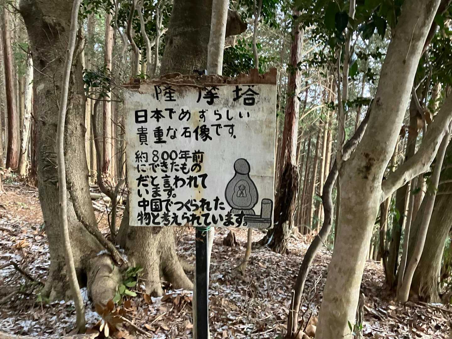 皇大神宮下バス停-さくら山-白山 往復コースの写真