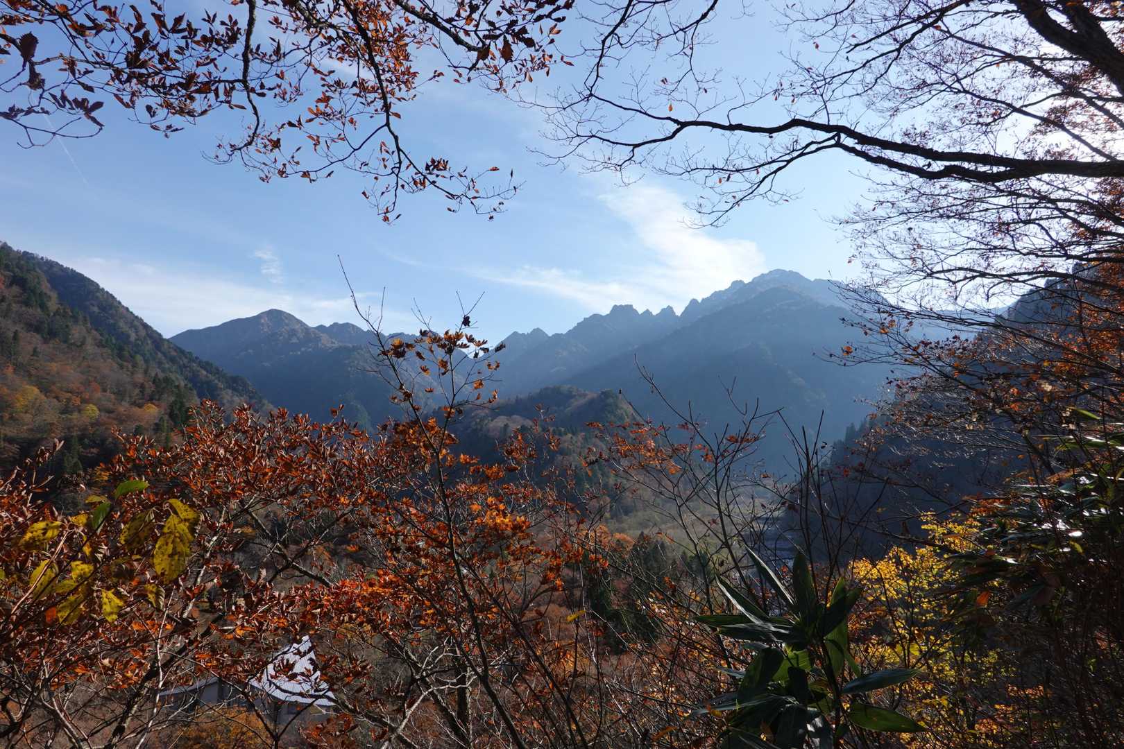 剱岳がきれいに見える