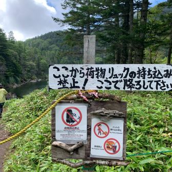 荷物は置いて。