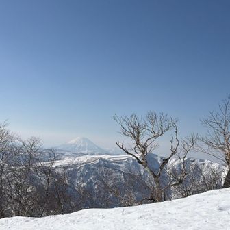 羊蹄山も綺麗✨