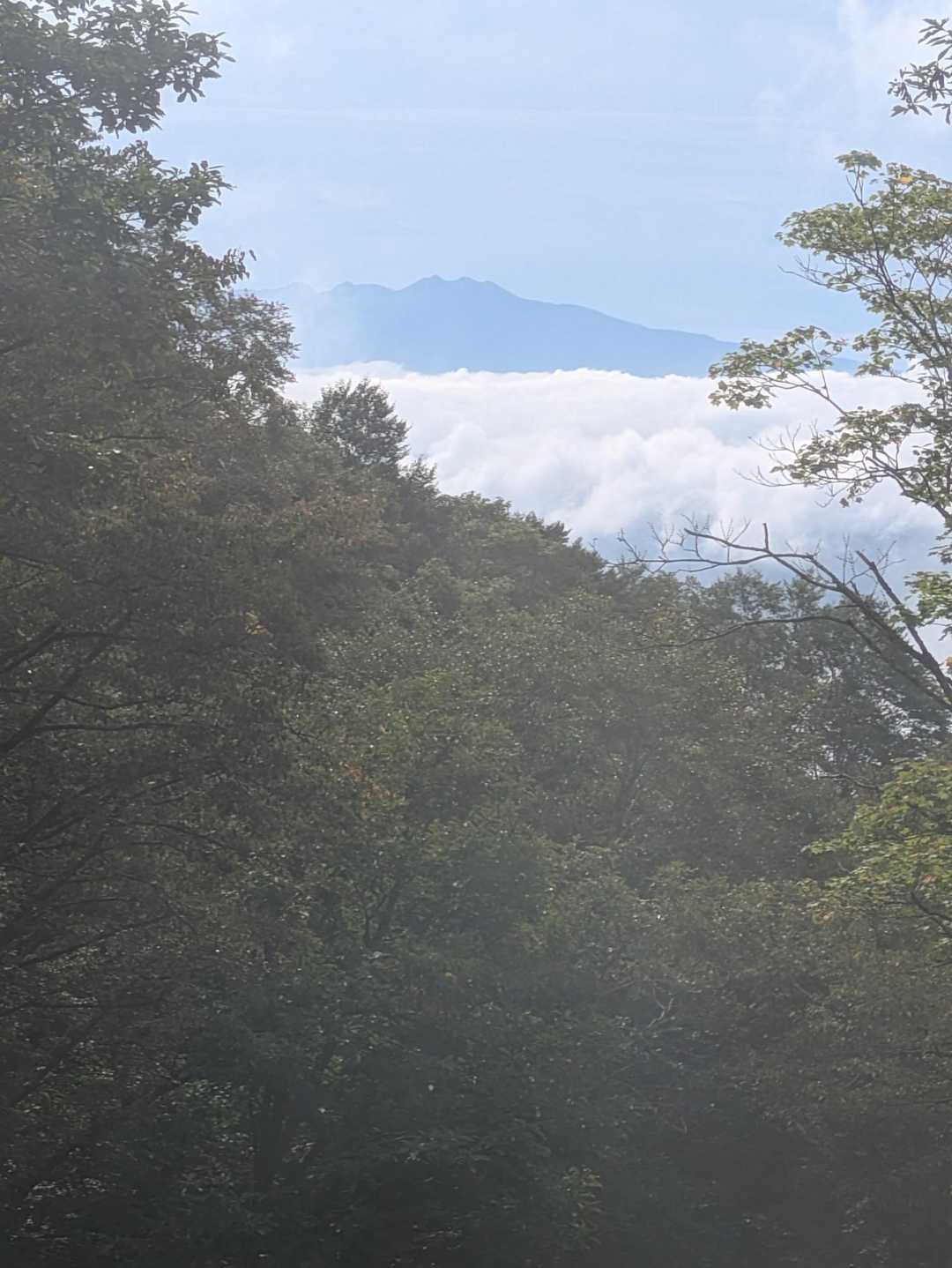 乗鞍岳と雲海⛰️☁