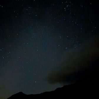 月や🌛　　星🌟も薄っすら綺麗😍