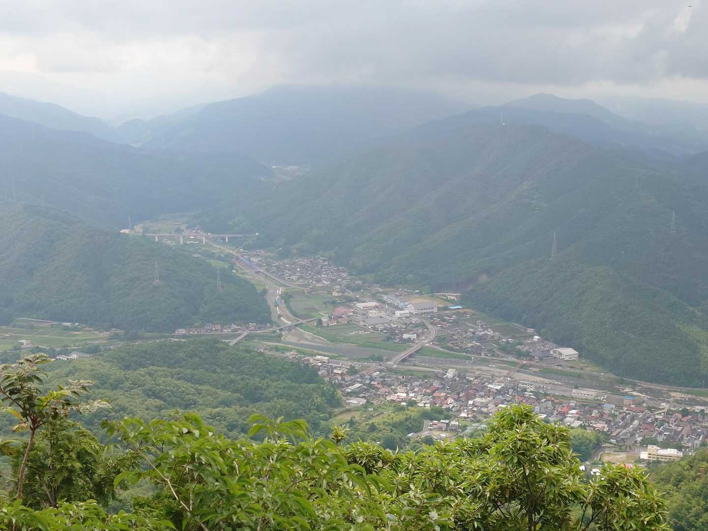 頂上は曇ってるんだよねー