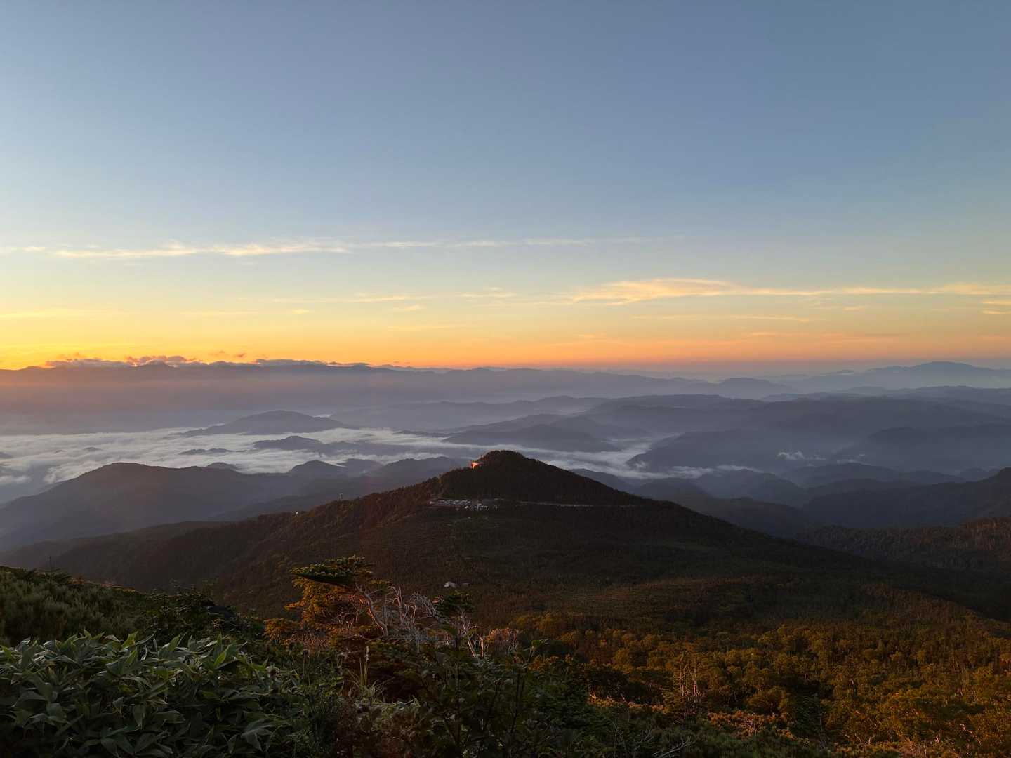 田の原登山口-王滝頂上-御嶽山 往復コースの写真