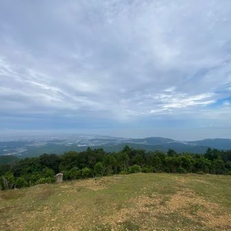 伊勢湾展望台👀木が伐採されて二見の方までよく見える👍