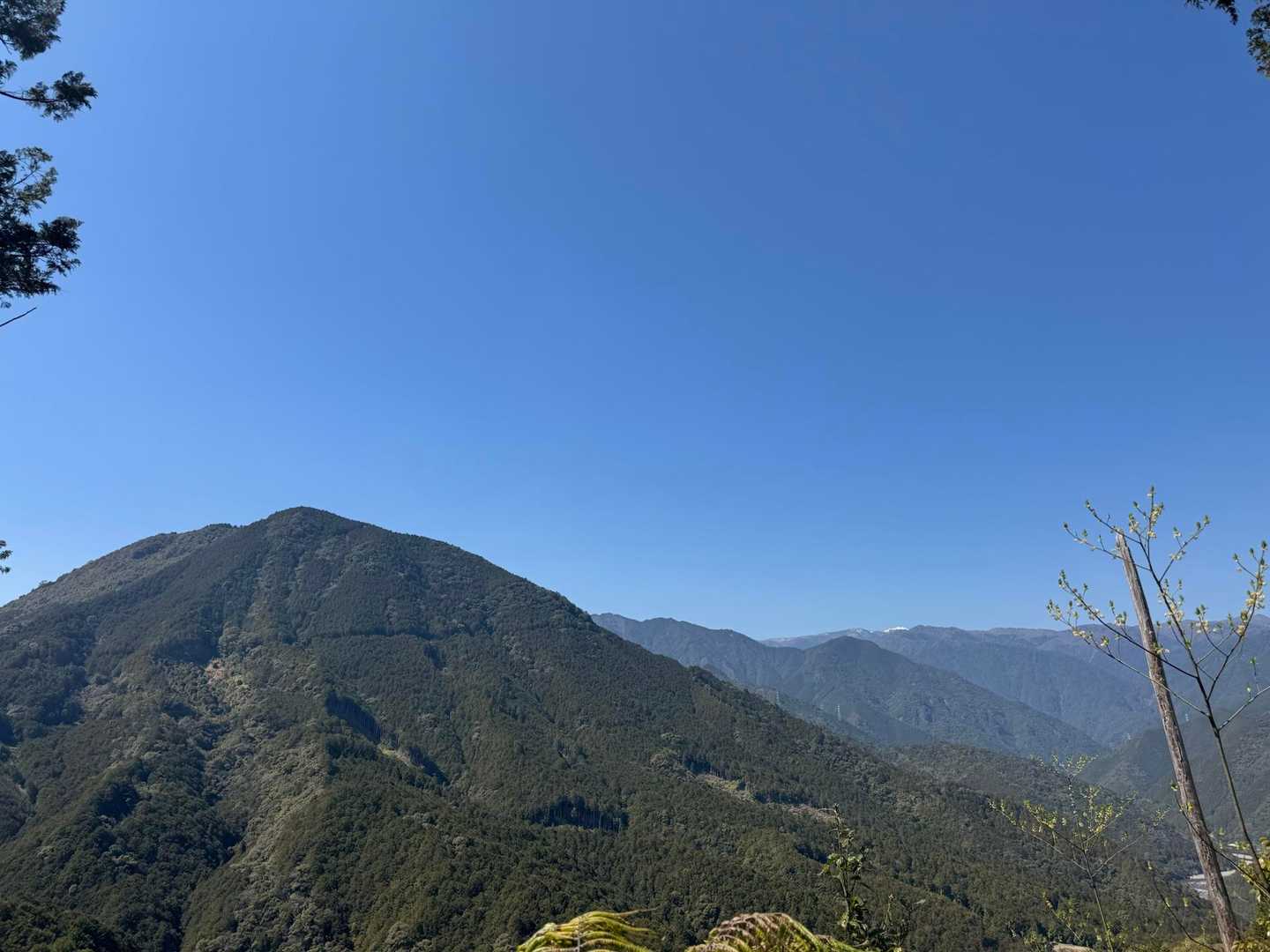 馬越峠登り口-馬越峠-天狗倉山-便石山-象の背-便石山登山 周回コースの写真