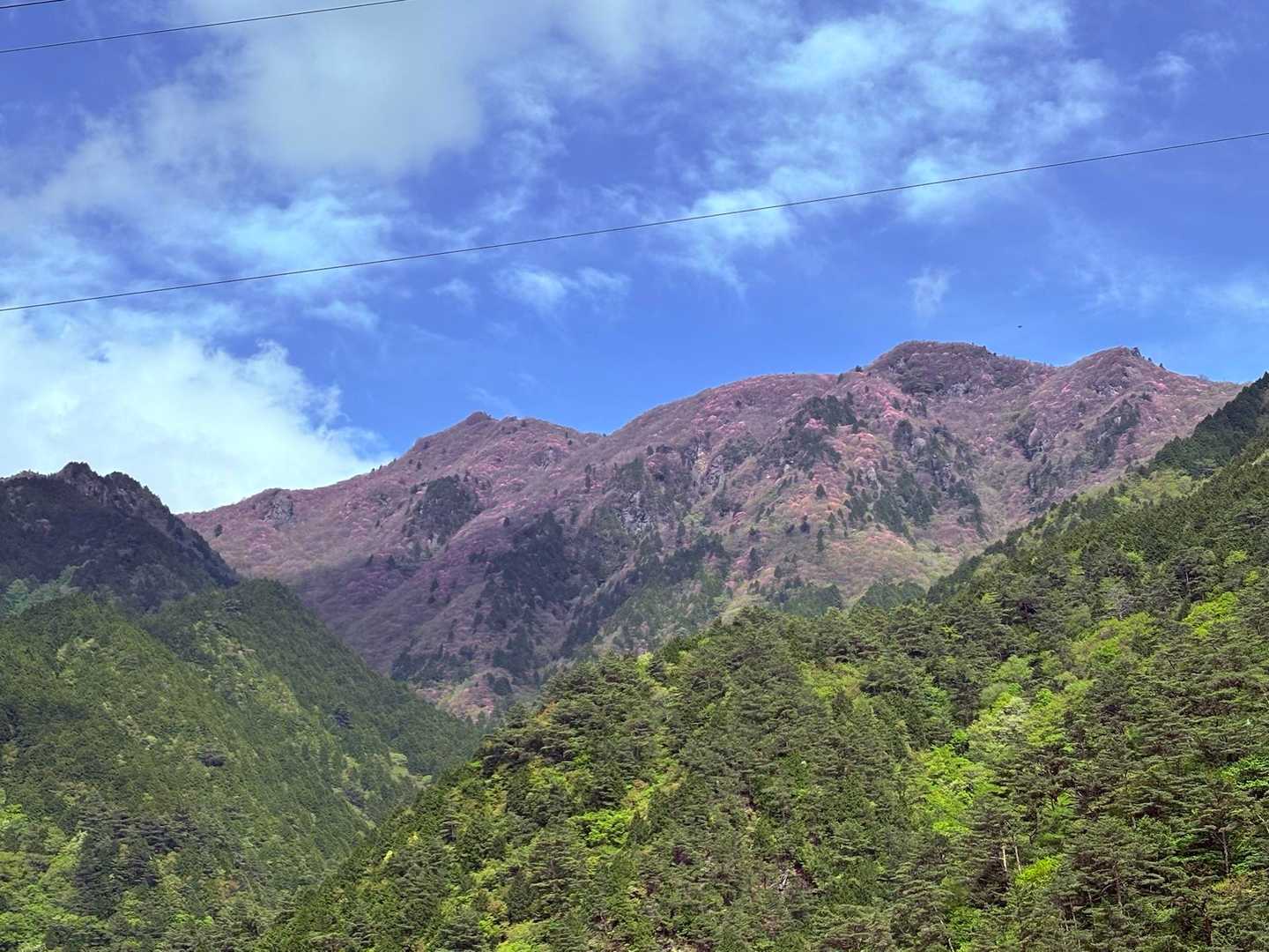 東平に下山する道中で📸