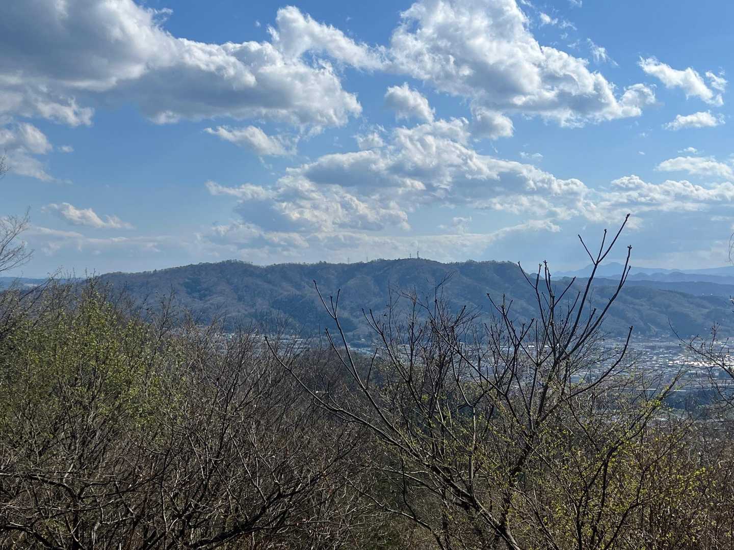 さっき歩いてた蕃山