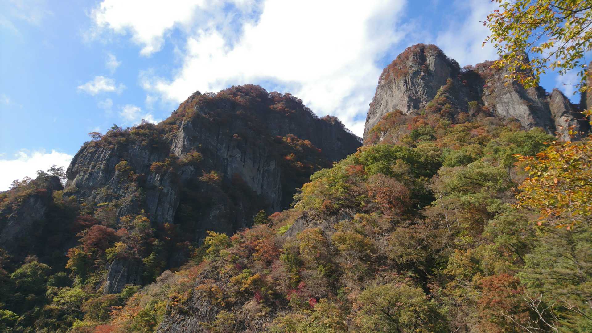 妙義神社-大の字-天狗岳-相馬岳-タルワキ沢分岐 周回ルートの写真