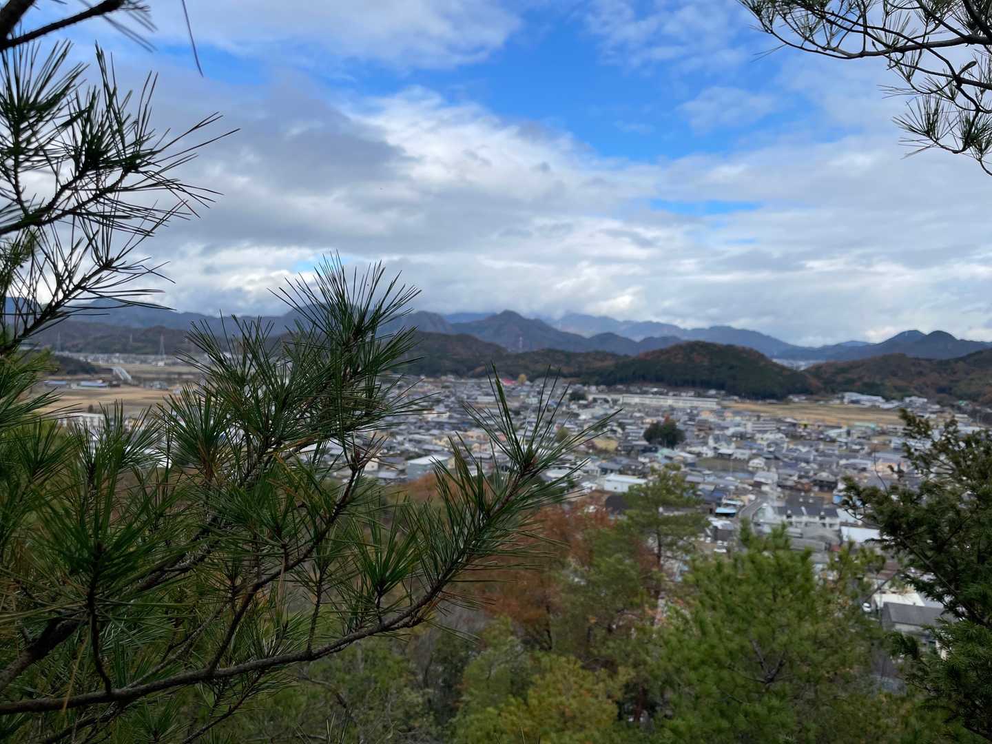 山頂から