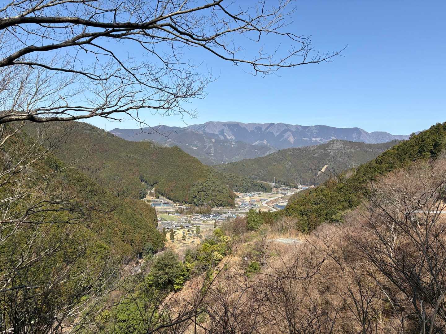 集落が見えます😊
