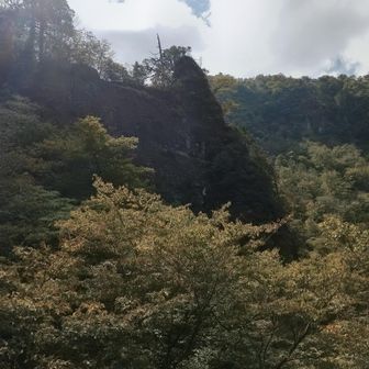 色々な岩壁が😀