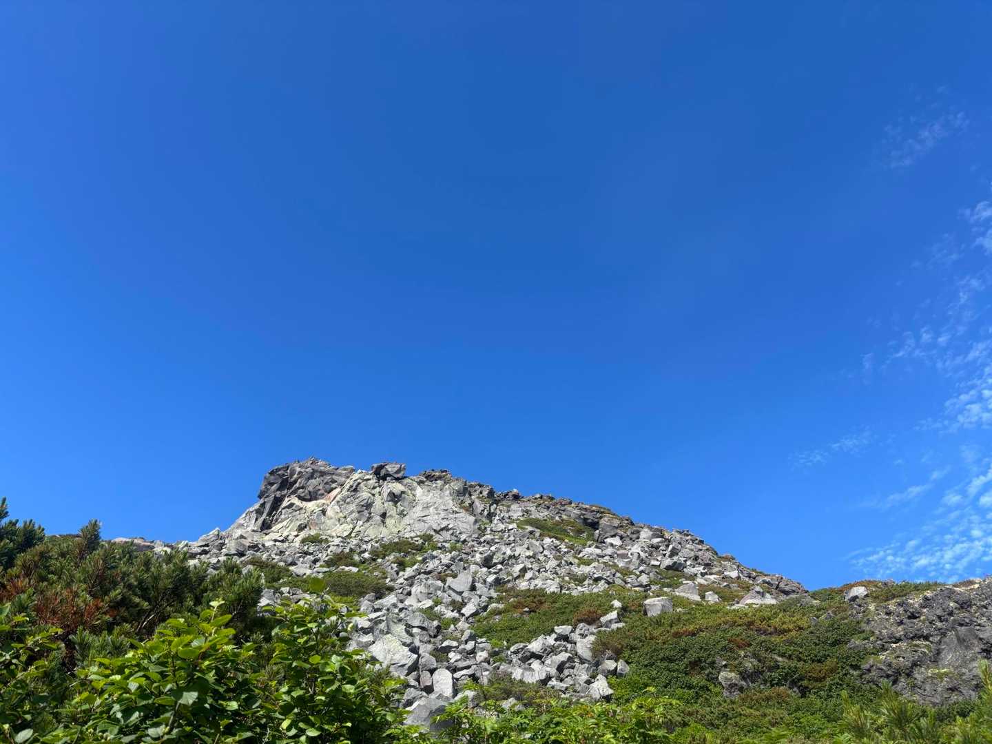 ラストは岩稜帯🪨