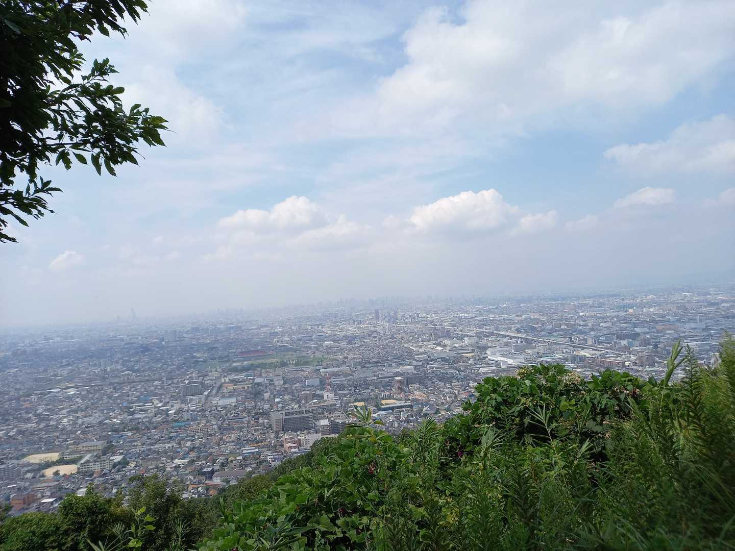 『枚岡展望台』からのビュー✨