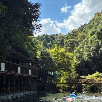 多度峡天然プール