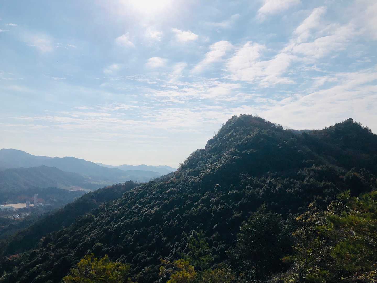 龍神山から陶ヶ岳を見る👀