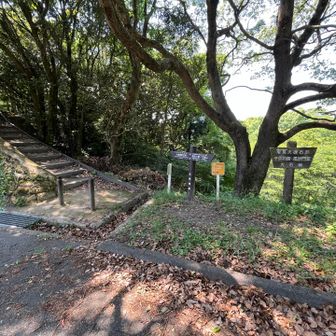 増長天礎石群方面へ