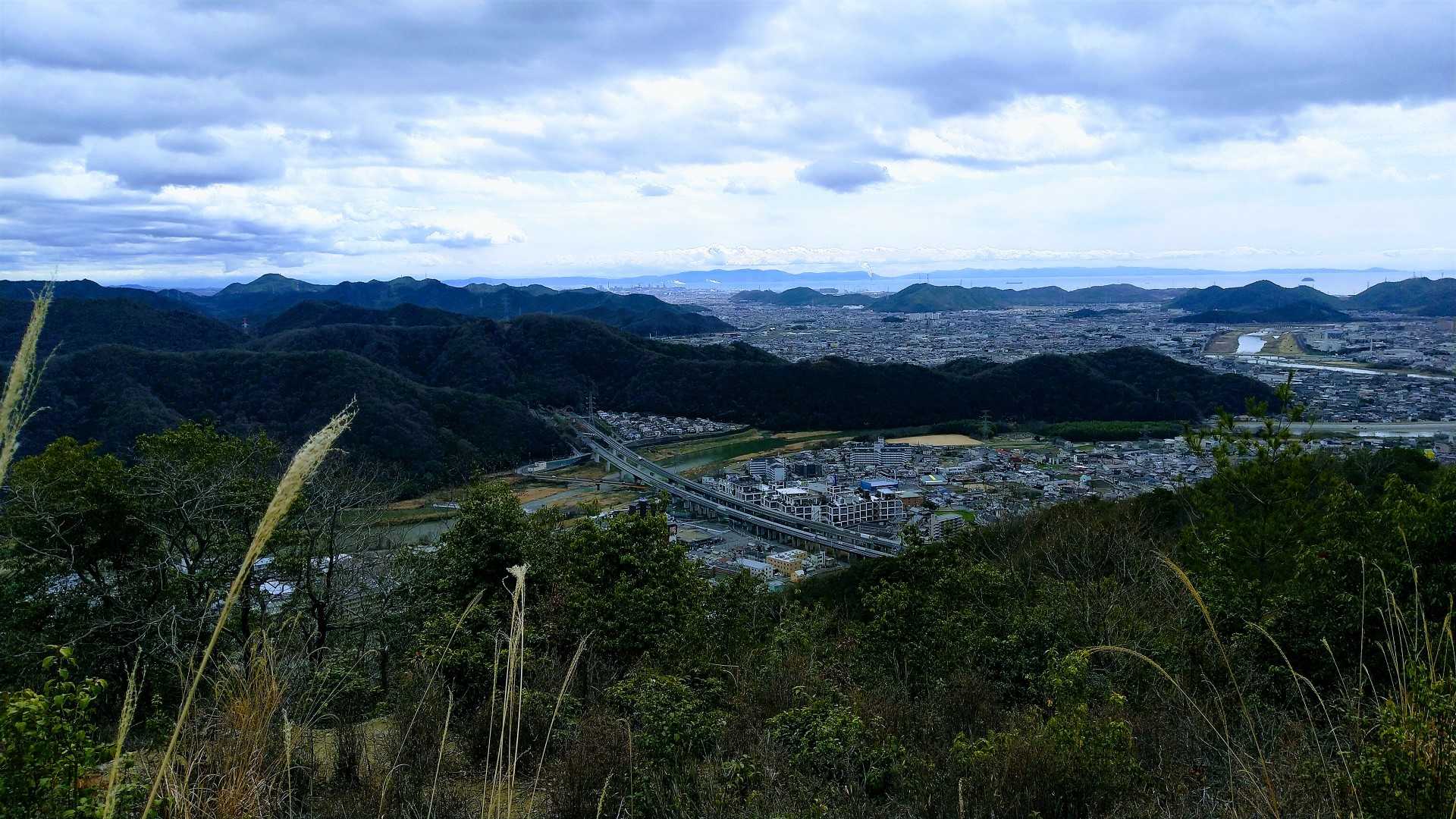 淡路島もハッキリと見えてます😁