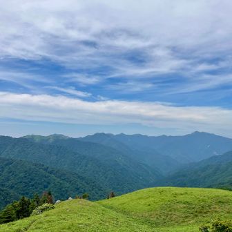 丸石から三嶺