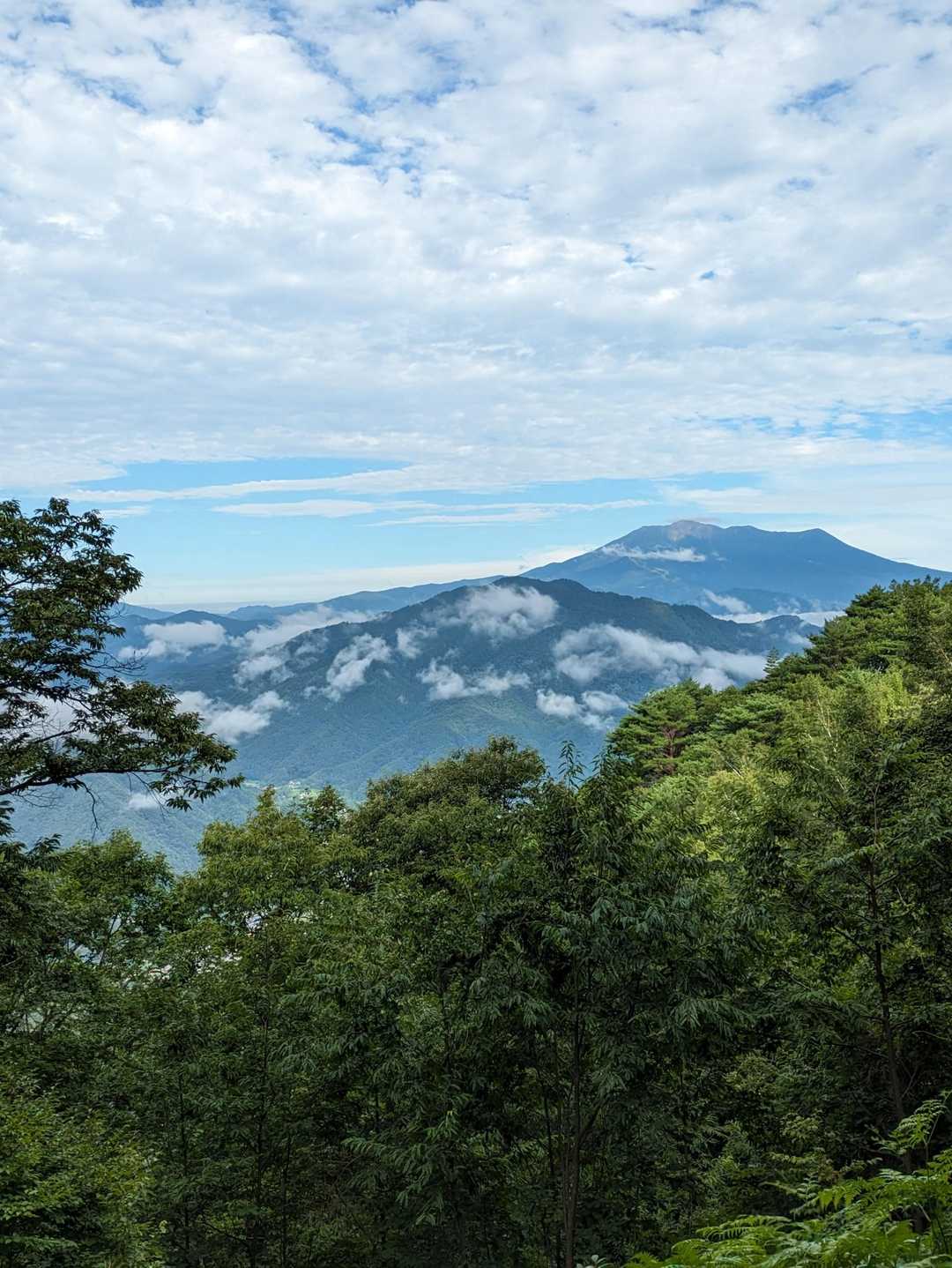 風越山登山口-風越山 周回コースの写真