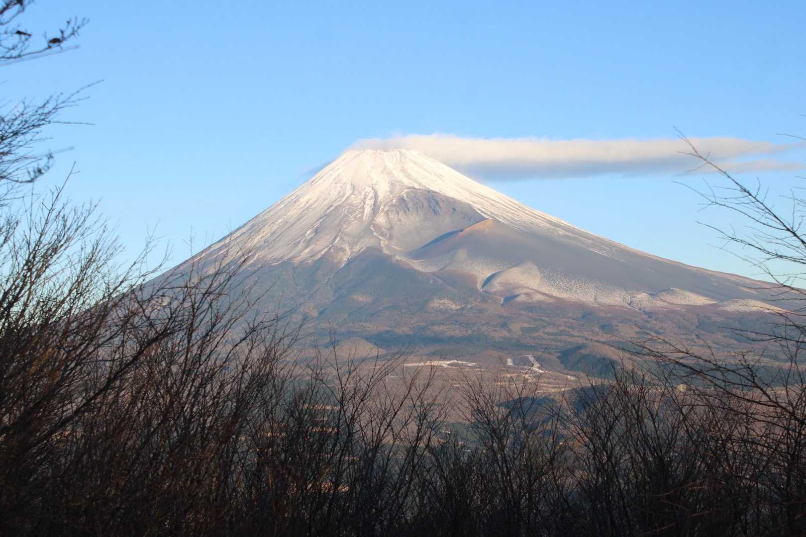 富士見台から富士山