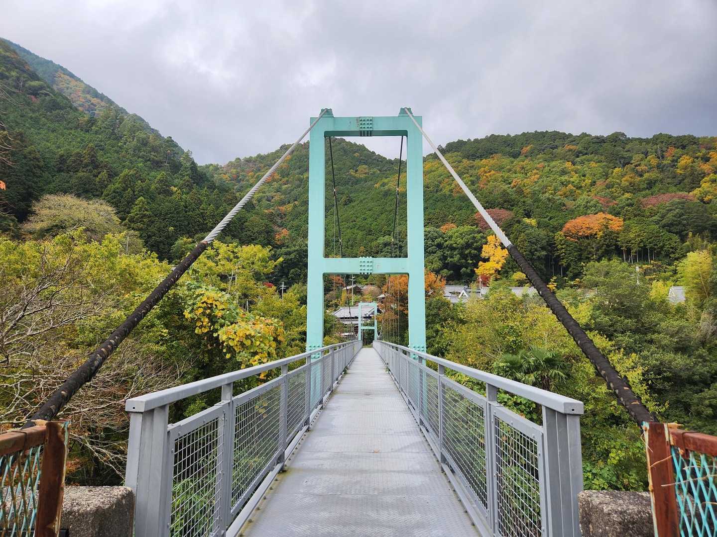 この橋、揺れます
