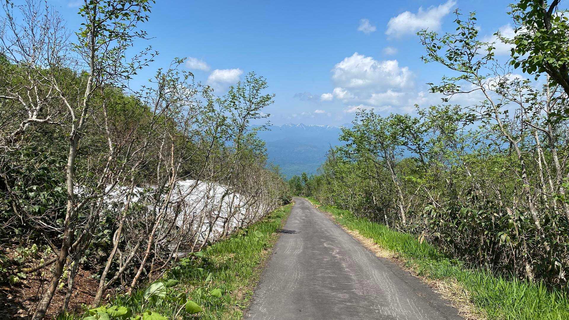 下山はこちらから。