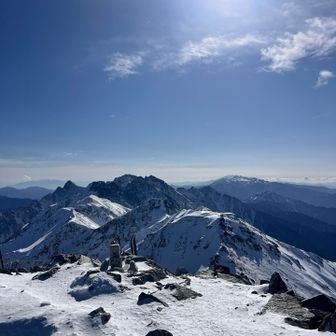 穂高方面
今日は貸切です